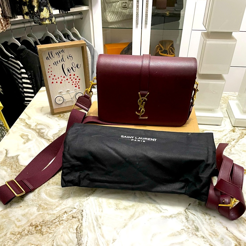 SOLD YSL Leather Satchel SOLD